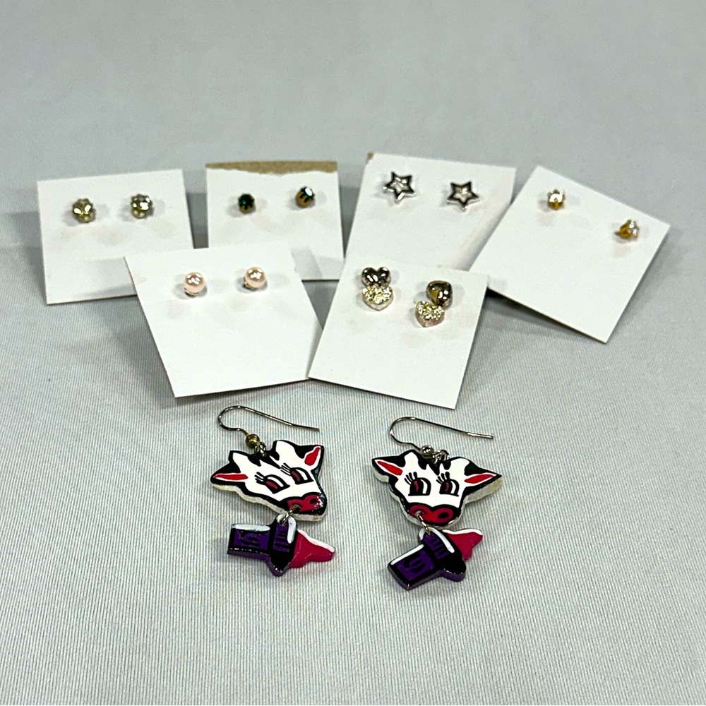 Assorted Afterthoughts Pierced Earrings (lot of 7)